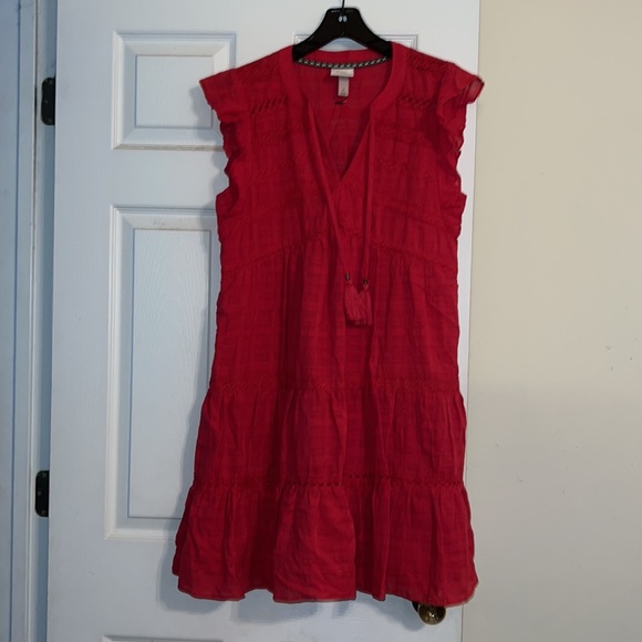 Knot Rose sleeveless babydoll - Picture 3 of 4